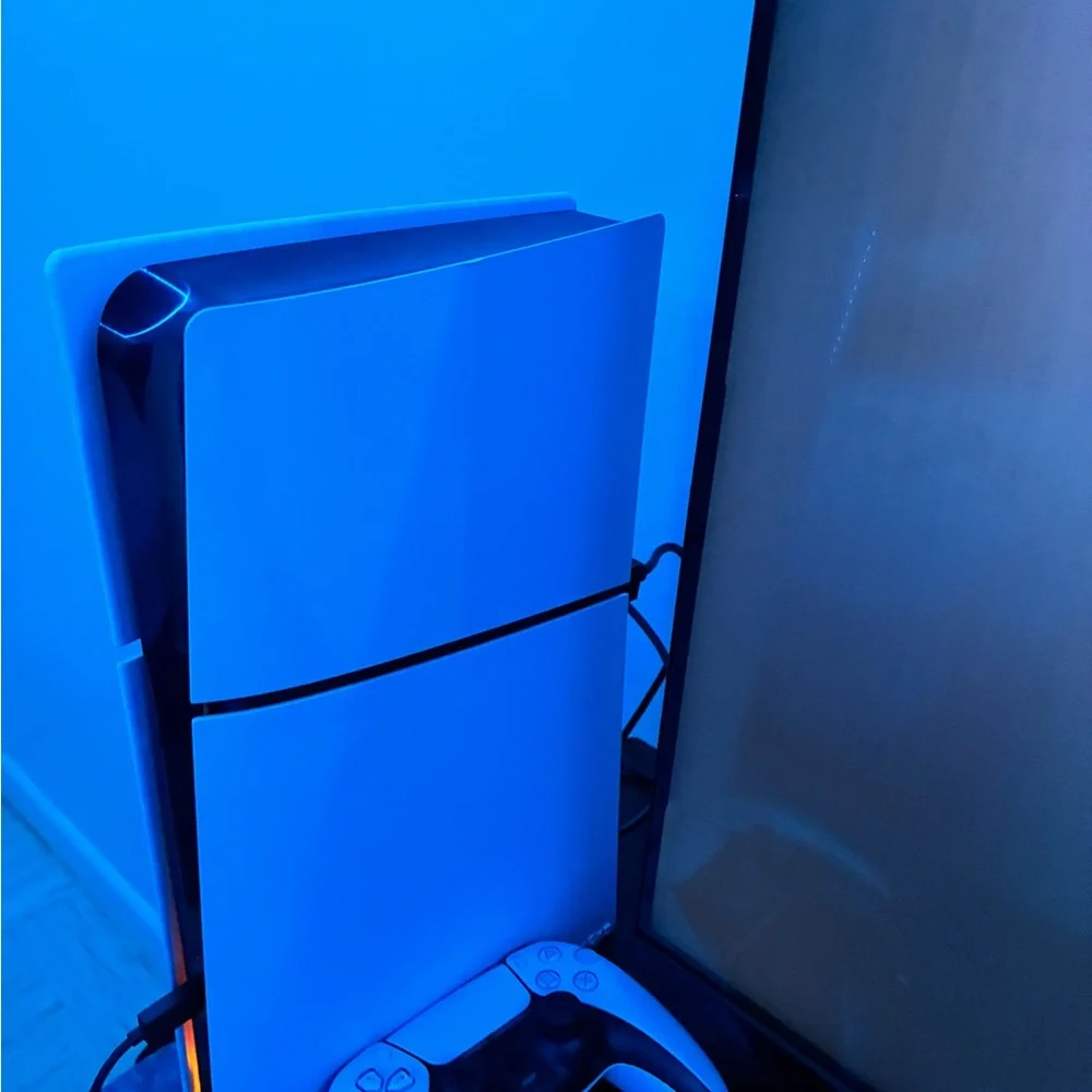 Sony White Gaming Console Experience